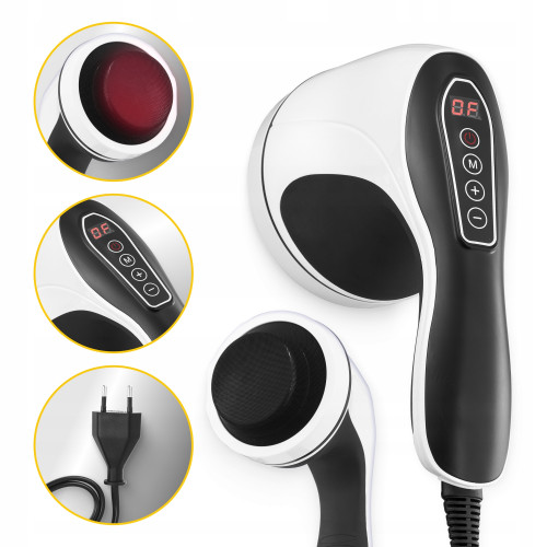 Масажна подушка  4FIZJO Body Shaping 4 в 1 White - фото №11